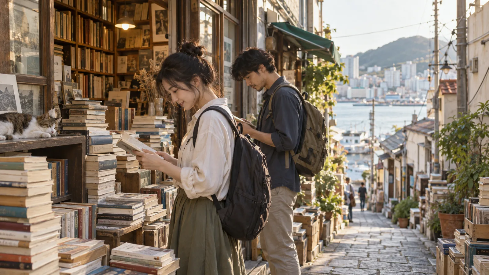 부산 보수동 책방골목 관광 홍보, 일본인 관광객이 책을 읽지 않아도 들를 이유는 뭘까요?